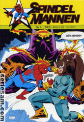 Spindelmannen 1982 nr 4 omslag serier