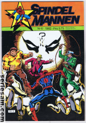 Spindelmannen 1982 nr 6 omslag serier