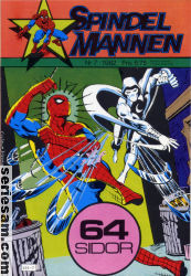 Spindelmannen 1982 nr 7 omslag serier Spindelmannen 1982 nr 7 omslag serier
