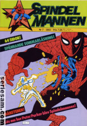 Spindelmannen 1983 nr 7 omslag serier