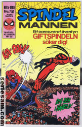 Spindelmannen 1985 nr 5 omslag serier