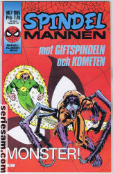 Spindelmannen 1985 nr 7 omslag serier