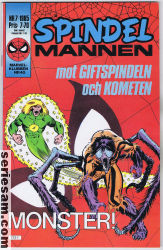 Spindelmannen 1985 nr 7 omslag serier Spindelmannen 1985 nr 7 omslag serier