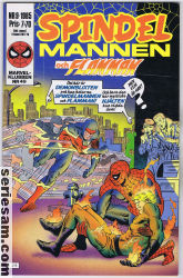 Spindelmannen 1985 nr 9 omslag serier