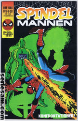 Spindelmannen 1986 nr 5 omslag serier Spindelmannen 1986 nr 5 omslag serier