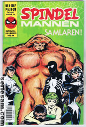 Spindelmannen 1987 nr 5 omslag serier