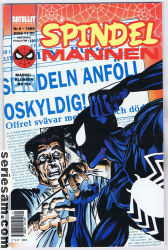 Spindelmannen 1989 nr 8 omslag serier Spindelmannen 1989 nr 8 omslag serier