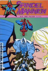 Spindelmannen (Atlantic) 1984 nr 6 omslag serier