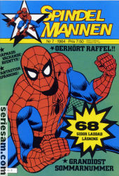 Spindelmannen (Atlantic) 1984 nr 7 omslag serier