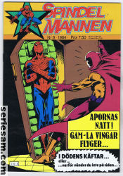 Spindelmannen (Atlantic) 1984 nr 8 omslag serier