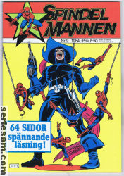 Spindelmannen (Atlantic) 1984 nr 9 omslag serier