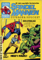 Spindelmannen Superseriepocket 1979 nr 2 omslag serier Spindelmannen Superseriepocket 1979 nr 2 omslag serier