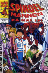 Spindelmannen på hal is 1993 nr 1 omslag serier Spindelmannen på hal is 1993 nr 1 omslag serier