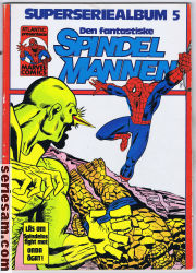 Spindelmannen Superseriealbum 1981 nr 5 omslag serier