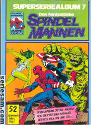 Spindelmannen Superseriealbum 1982 nr 7 omslag serier Spindelmannen Superseriealbum 1982 nr 7 omslag serier