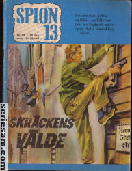 Spion 13 1964 nr 10 omslag serier