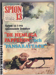 Spion 13 1966 nr 40 omslag serier