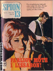 Spion 13 1967 nr 57 omslag serier
