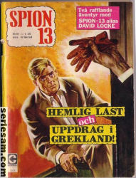 Spion 13 1967 nr 61 omslag serier