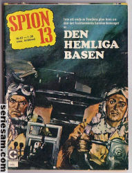 Spion 13 1967 nr 67 omslag serier
