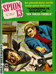 Spion 13 1968 nr 4 omslag serier