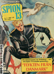 Spion 13 1969 nr 11 omslag serier