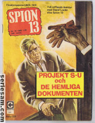 Spion 13 1969 nr 18 omslag serier