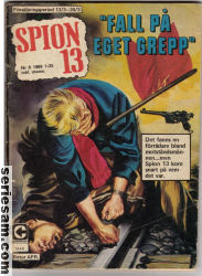 Spion 13 1969 nr 6 omslag serier