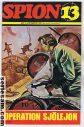 Spion 13 1970 nr 12 omslag serier