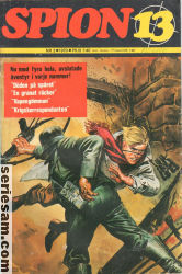 Spion 13 1970 nr 2 omslag serier