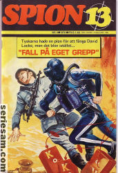 Spion 13 1970 nr 4 omslag serier