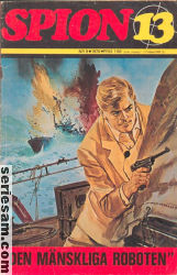 Spion 13 1970 nr 9 omslag serier