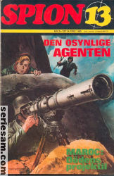 Spion 13 1971 nr 3 omslag serier