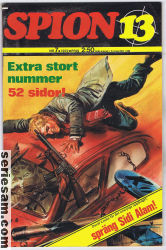 Spion 13 1972 nr 7 omslag serier
