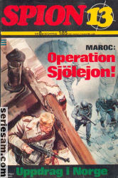 Spion 13 1972 nr 8 omslag serier