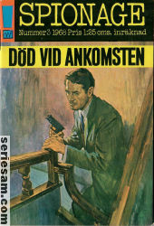 Spionage 1968 nr 3 omslag serier Spionage 1968 nr 3 omslag serier