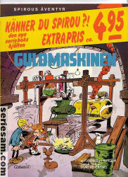Spirous äventyr Guldmaskinen 1975 omslag serier Spirous äventyr Guldmaskinen 1975 omslag serier