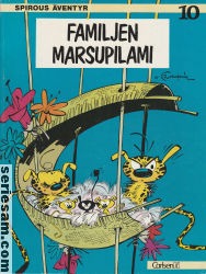 Spirous äventyr 1976 nr 10 omslag serier