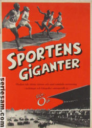 Sportens giganter 1949 omslag serier Sportens giganter 1949 omslag serier