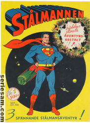 Stålmannen 1949 nr 1 omslag serier Stålmannen 1949 nr 1 omslag serier