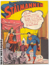 Stålmannen 1949 nr 3 omslag serier