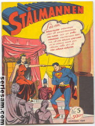 Stålmannen 1949 nr 3 omslag serier Stålmannen 1949 nr 3 omslag serier