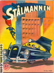 Stålmannen 1950 nr 26 omslag serier