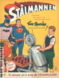 Stålmannen 1951 nr 27 omslag serier Stålmannen 1951 nr 27 omslag serier