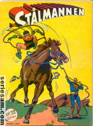 Stålmannen 1951 nr 32 omslag serier Stålmannen 1951 nr 32 omslag serier