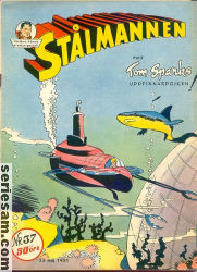 Stålmannen 1951 nr 37 omslag serier