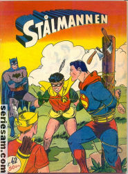 Stålmannen 1951 nr 42 omslag serier Stålmannen 1951 nr 42 omslag serier