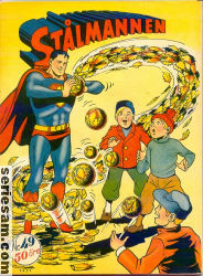 Stålmannen 1951 nr 49 omslag serier Stålmannen 1951 nr 49 omslag serier
