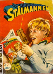 Stålmannen 1953 nr 7 omslag serier