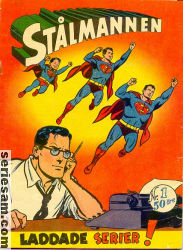 Stålmannen 1955 nr 1 omslag serier Stålmannen 1955 nr 1 omslag serier